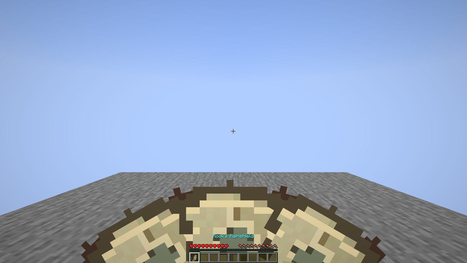 The prepared fan in first person