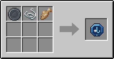 Crafting Angler's Lure: a Blank Rune and String and Raw Cod