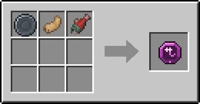 Crafting Bait Blessing: a Blank Rune and Rabbit's Foot and Raw Salmon
