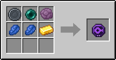 Crafting Banish: a Blank Rune and Ender Pearl and Popped Chorus Fruit