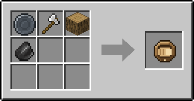 Crafting Barkstrip: a Blank Rune and Iron Axe, Oak Log and Flint