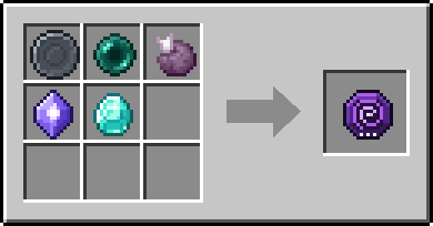 Crafting Blink: a Blank Rune and Ender Pearl and Chorus Fruit