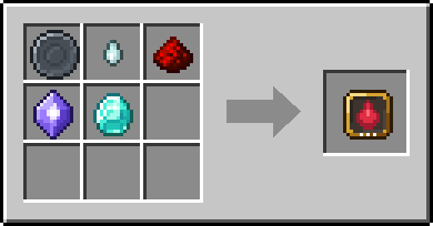 Crafting Blood Price: a Blank Rune and Ghast Tear and Redstone Dust, plus a Mana Crystal and a Diamond