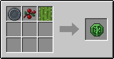 Crafting Bramble: a Blank Rune and Sweet Berries and Cactus