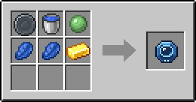Crafting Bubble: a Blank Rune and Water Bucket and Slimeball