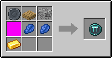 Crafting Canopy: a Blank Rune and Oak Slab, Oak Leaves and Oak Fence