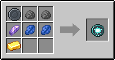 Crafting Cluster: a Blank Rune and 2x Gunpowder and Amethyst Shard