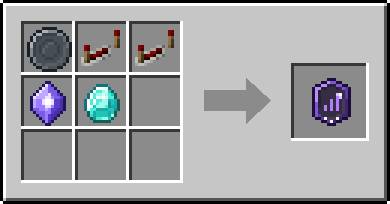 Crafting Combo: a Blank Rune and 2x Redstone Repeater, plus a Mana Crystal and a Diamond