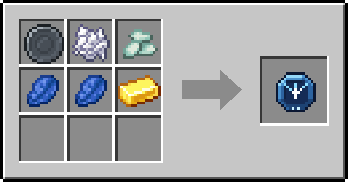 Crafting Coral Mend: a Blank Rune and Bone Meal and Prismarine Crystals