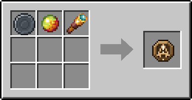 Crafting Deepwarn: a Blank Rune and Magma Cream and Spyglass