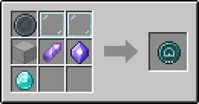Crafting Dome: a Blank Rune and 2x Glass, Smooth Stone and Amethyst Shard