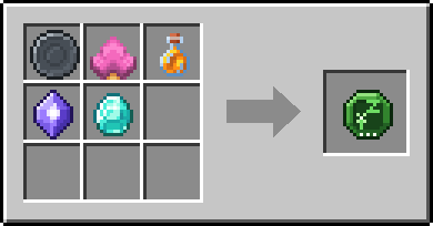 Crafting Drowse: a Blank Rune and Spore Blossom and Honey Bottle