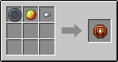Crafting Emberguard: a Blank Rune and Magma Cream and Iron Nugget