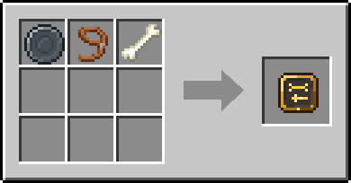 Crafting Fetching: a Blank Rune and Lead and Bone