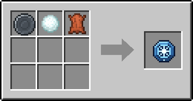 Crafting Frostward: a Blank Rune and Snowball and Leather