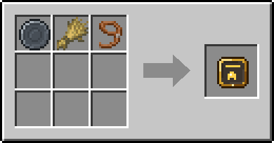 Crafting Gentle: a Blank Rune and Wheat Crops and Lead