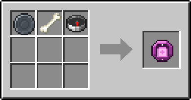 Crafting Gravefinder: a Blank Rune and Bone and Compass