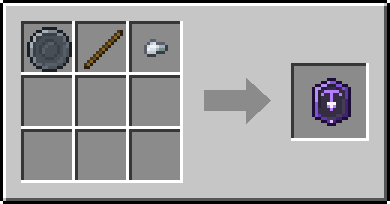 Crafting If Holding Tool: a Blank Rune and Stick and Iron Nugget