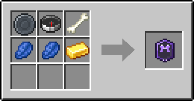 Crafting If Near Ally: a Blank Rune and Compass and Bone, plus 2 Lapis Lazuli and a Gold Ingot
