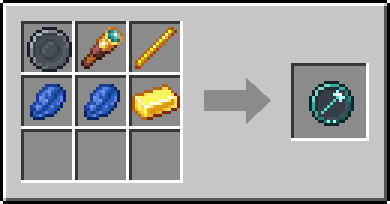 Crafting Lance: a Blank Rune and Spyglass and Blaze Rod