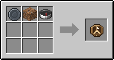 Crafting Land Reading: a Blank Rune and Dirt and Compass