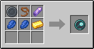 Crafting Latch: a Blank Rune and Lead and Amethyst Shard