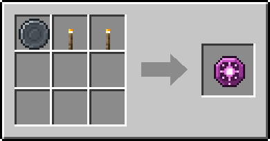 Crafting Light: a Blank Rune and 2x Torch