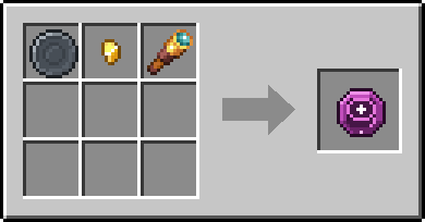 Crafting Lostfind: a Blank Rune and Gold Nugget and Spyglass