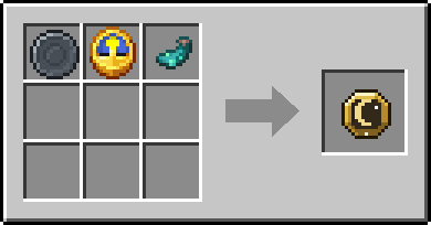 Crafting Moon Reading: a Blank Rune and Clock and Glow Ink Sac
