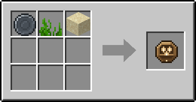Crafting Nest Tend: a Blank Rune and Seagrass and Sand