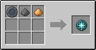Crafting Nova: a Blank Rune and Gunpowder and Glowstone Dust