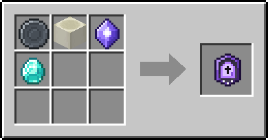 Crafting On Kill: a Blank Rune and Bone Block, plus a Mana Crystal and a Diamond