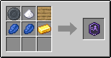 Crafting On Sprint: a Blank Rune and Sugar and Tripwire Hook, plus 2 Lapis Lazuli and a Gold Ingot