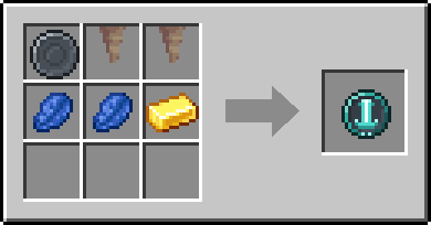 Crafting Pillar: a Blank Rune and 2x Pointed Dripstone