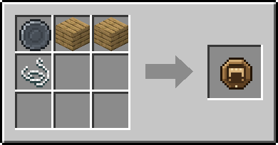Crafting Plankway: a Blank Rune and 2x Oak Planks and String