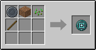 Crafting Plot: a Blank Rune and Dirt, Wheat Seeds and Stick