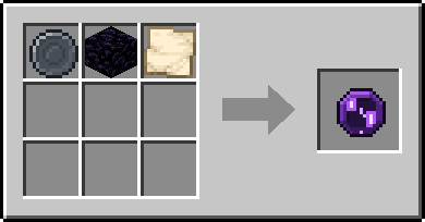 Crafting Portal Reckoning: a Blank Rune and Obsidian and Empty Map