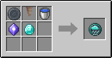 Crafting Rain: a Blank Rune and Pointed Dripstone and Water Bucket