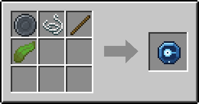 Crafting Reeling Tide: a Blank Rune and String, Stick and Kelp