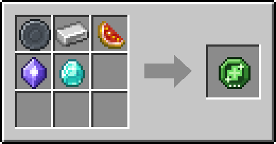 Crafting Restore: a Blank Rune and Iron Ingot and Glistering Melon Slice