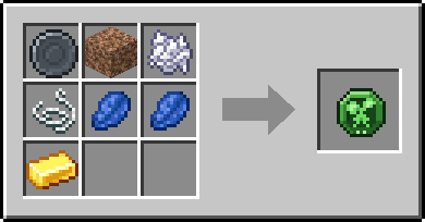 Crafting Root Carry: a Blank Rune and Rooted Dirt, Bone Meal and String