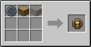Crafting Shore Up: a Blank Rune and Oak Log and Gravel