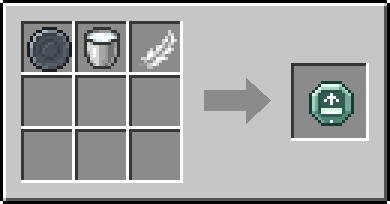 Crafting Shrug Off: a Blank Rune and Milk Bucket and Feather