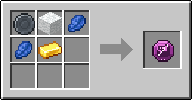 Crafting Silence: a Blank Rune and any wool, plus 2 Lapis Lazuli and a Gold Ingot