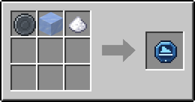 Crafting Skater's Edge: a Blank Rune and Ice and Sugar