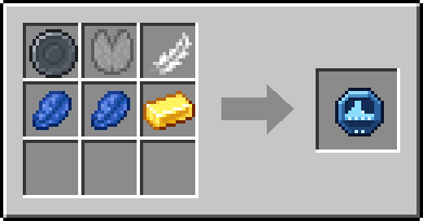 Crafting Skimstep: a Blank Rune and Lily Pad and Feather