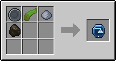 Crafting Sluice: a Blank Rune and Kelp, Clay Ball and Charcoal