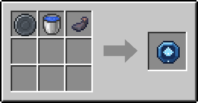 Crafting Snuff Out: a Blank Rune and Water Bucket and Ink Sac