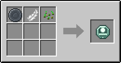 Crafting Softsole: a Blank Rune and Feather and Wheat Seeds