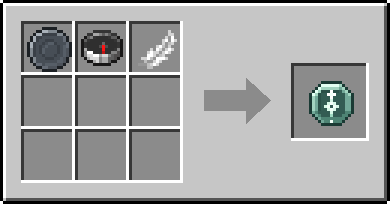 Crafting Spawn Bearing: a Blank Rune and Compass and Feather